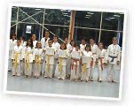 Karat&eacute; club 77, la Rochette Melun. Groupe de karateka junior