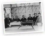 Les ma&icirc;tres du Karat&eacute;, photographi&eacute;s en 1930 &agrave; Tokyo au Japon